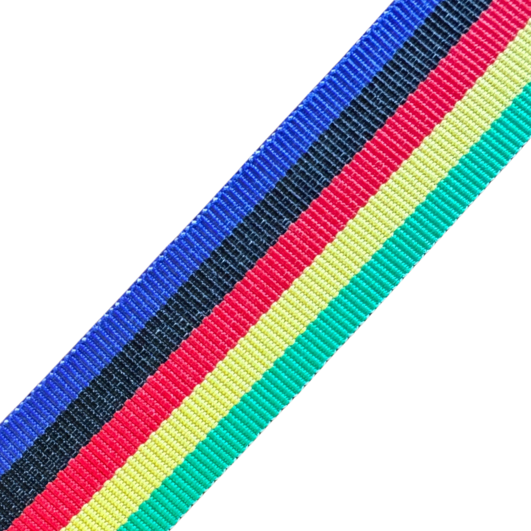 Cheerful Stripes Interchangeable Visor Band
