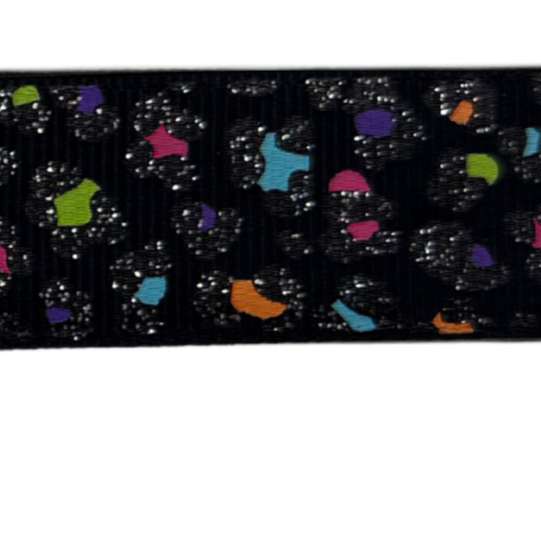 Neon Leopard Interchangeable Visor Band