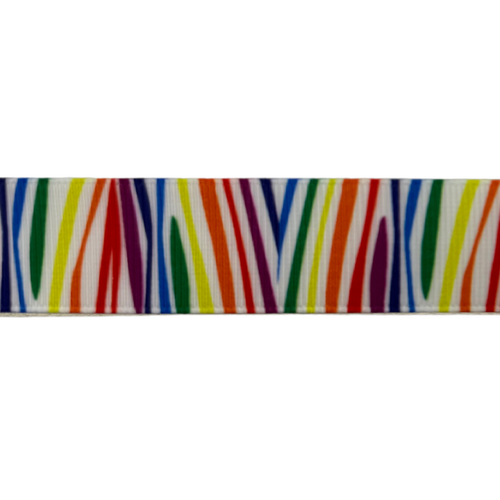 Multi Color Zebra Interchangeable Visor Band