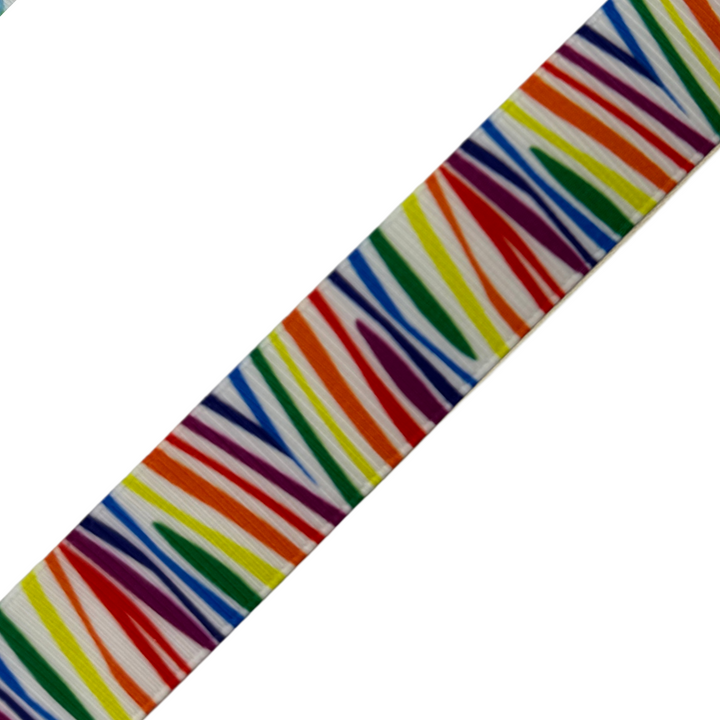 Multi Color Zebra Interchangeable Visor Band