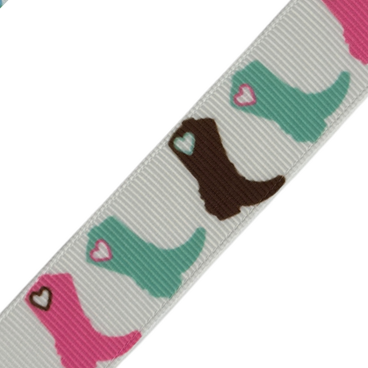 Colorful Western Boots Interchangeable Visor Band