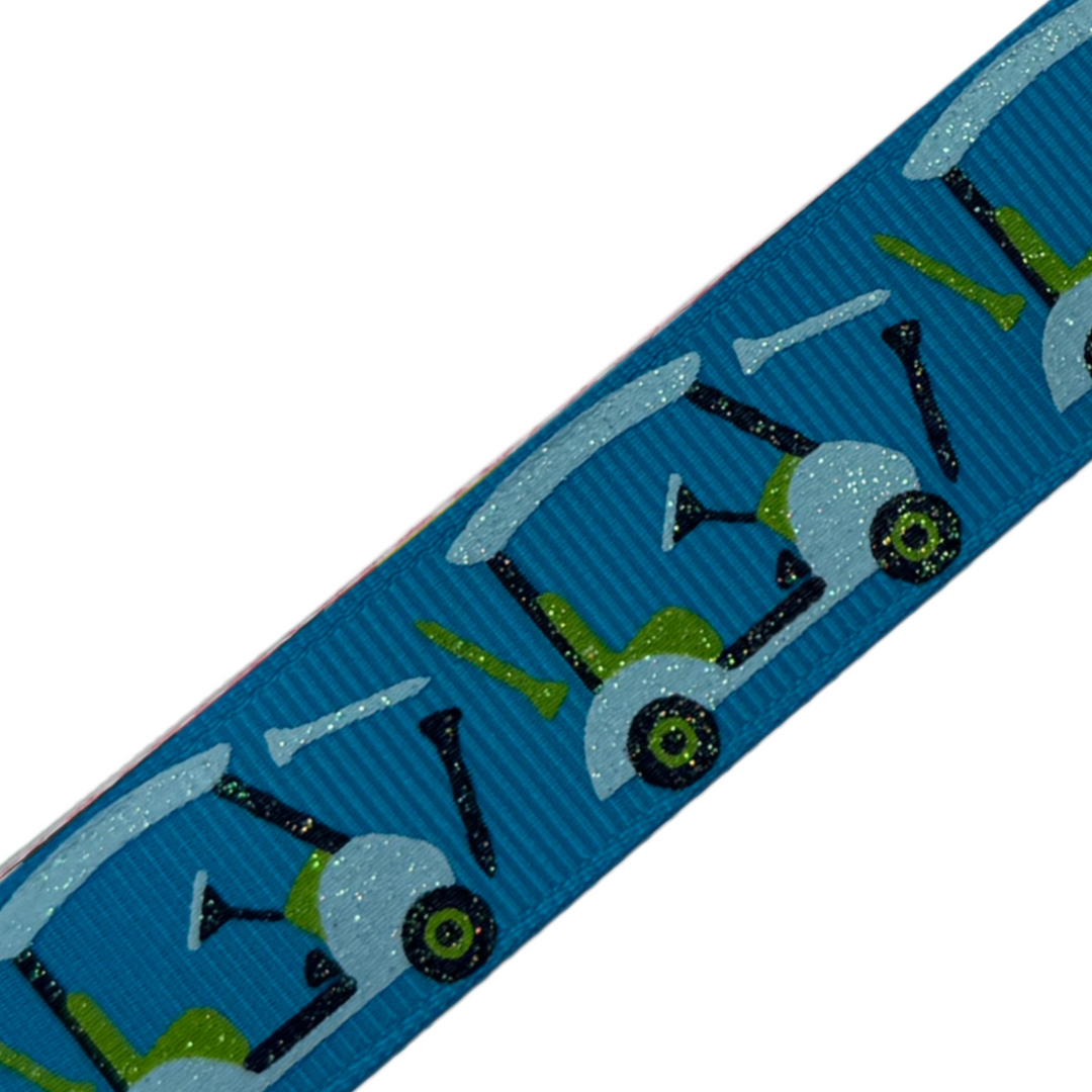 Rolling Along Turquoise Interchangeable Visor Band