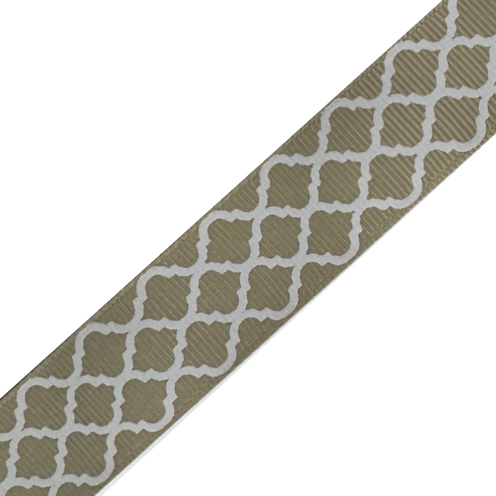 Moroccan Tile Khaki Interchangeable Visor Band