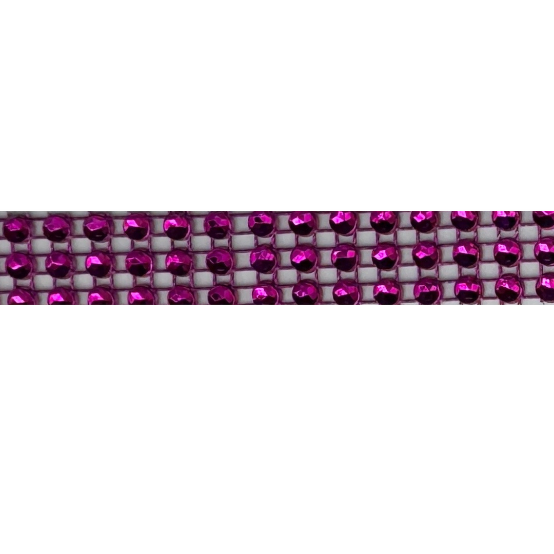 Crystal Bling Skinny Purple Interchangeable Visor Band
