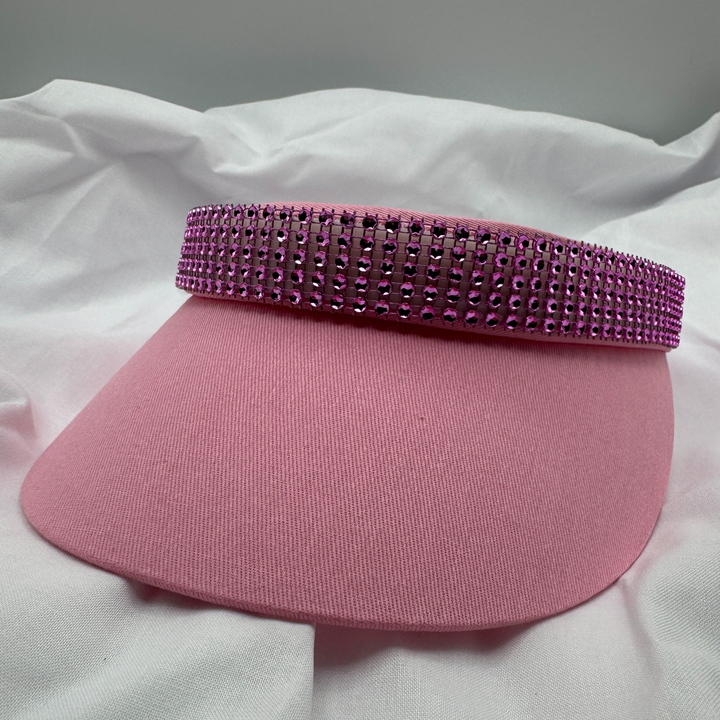 Crystal Pink Interchangeable Visor Band
