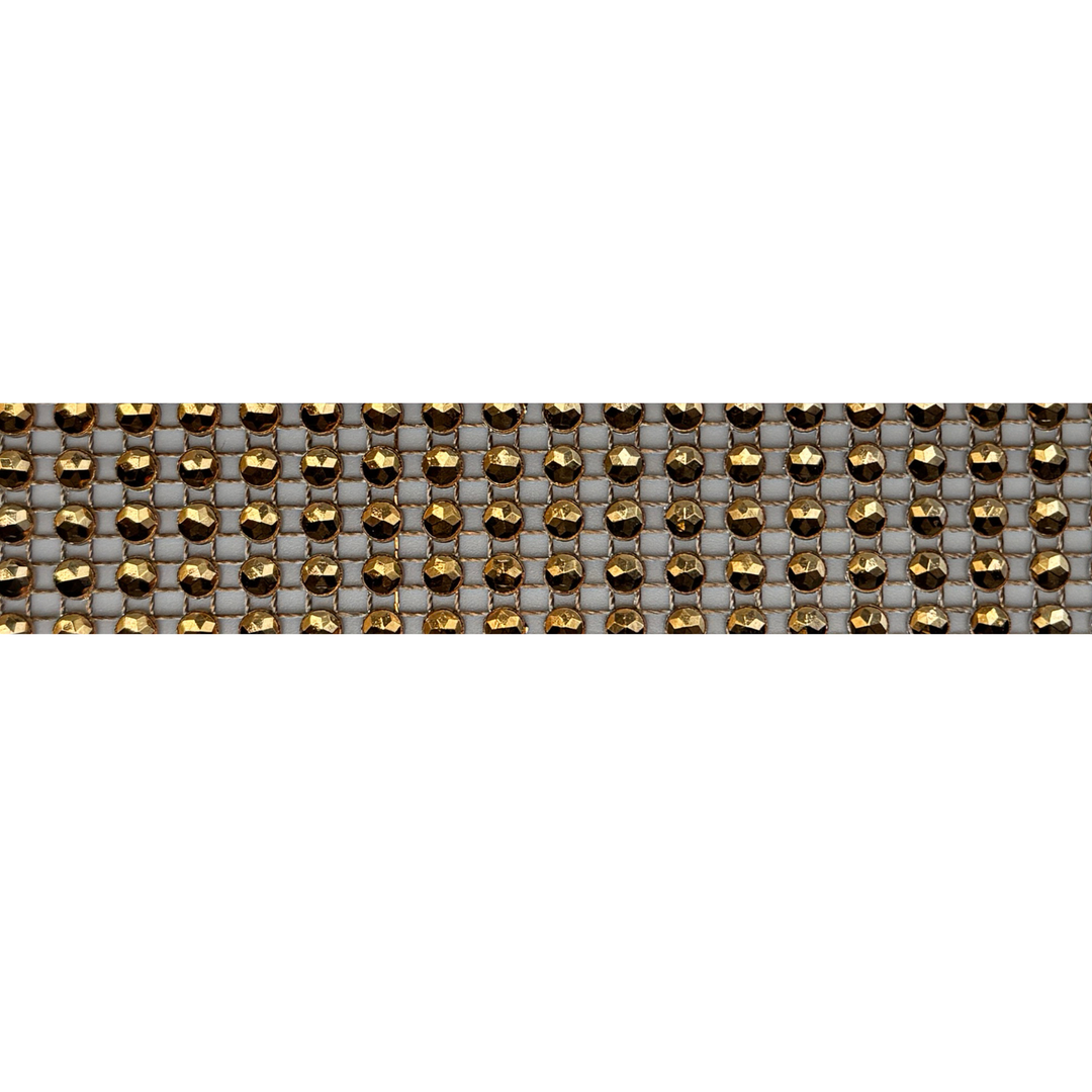 Amber Crystal Bling Interchangeable Visor Band