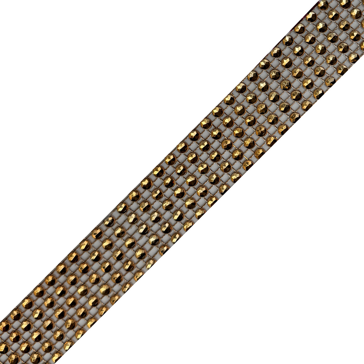 Amber Crystal Bling Interchangeable Visor Band