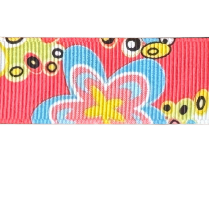 Retro Flowers Interchangeable Visor Band
