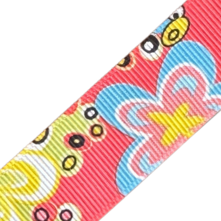 Retro Flowers Interchangeable Visor Band