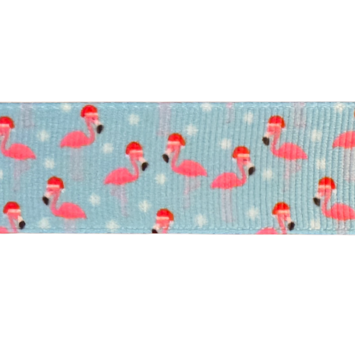 Holly Jolly Flamingos Interchangeable Visor Band