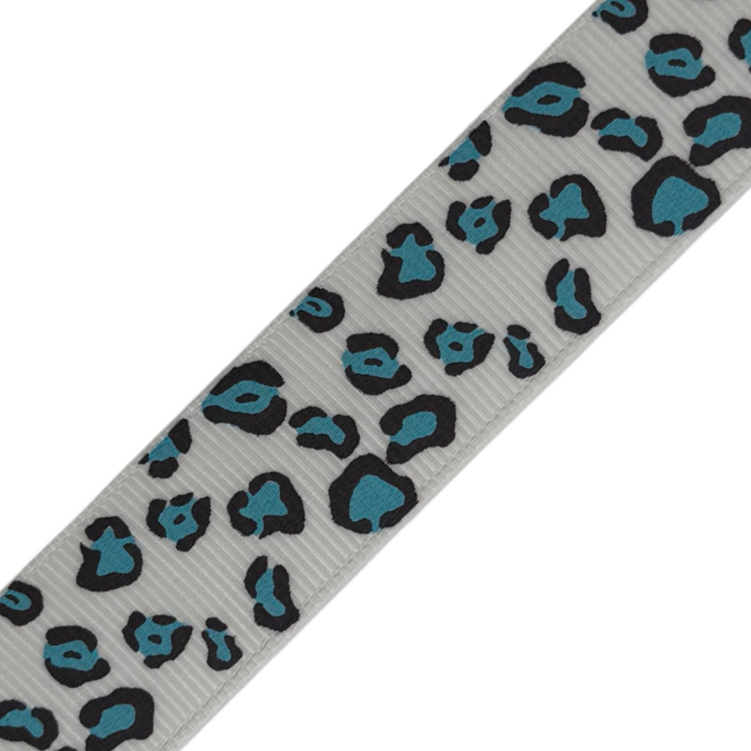 Cheetah Turquoise Interchangeable Visor Band