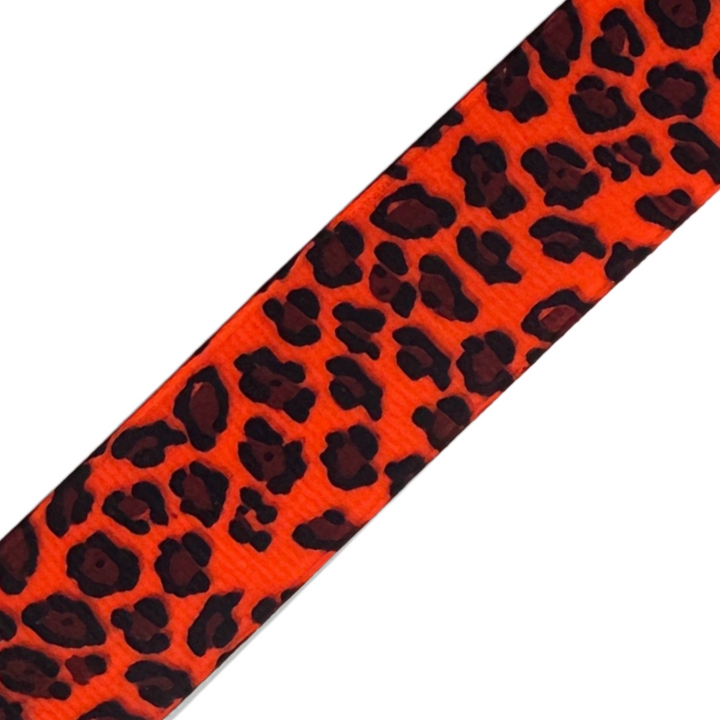 Cheetah Neon Orange Interchangeable Visor Band