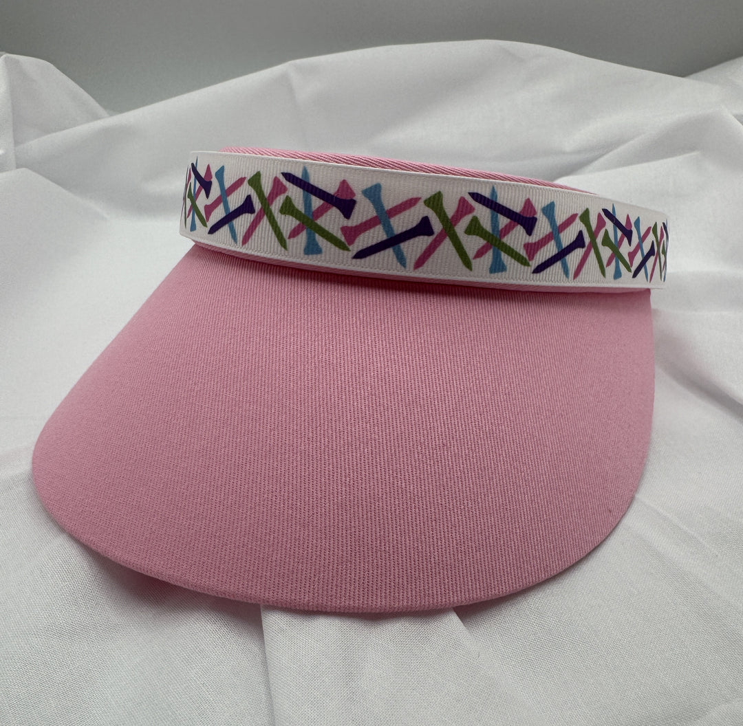 Tee'd Up  Pink Interchangeable Visor Band
