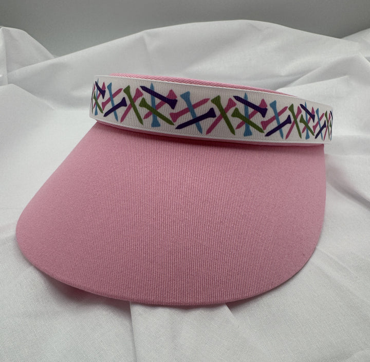 Tee'd Up  Pink Interchangeable Visor Band