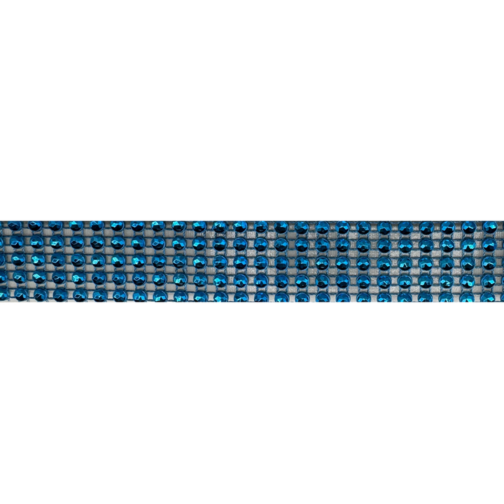 Crystal Bling Deep Blue Interchangeable Visor Band