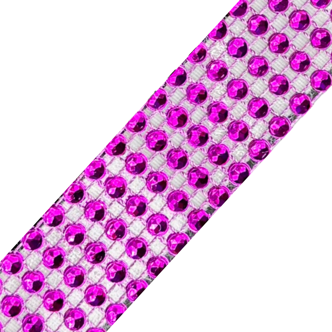 Crystal Bling Purple Interchangeable Visor Band