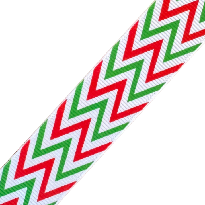 Holiday Chevron Cheer Interchangeable Visor Band