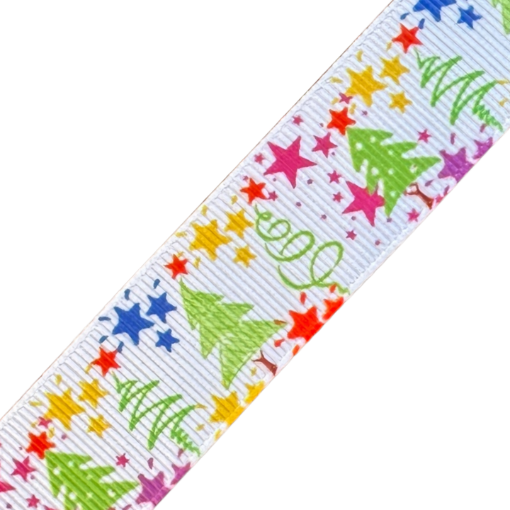 Funky Festive Trees Interchangeable Visor Band