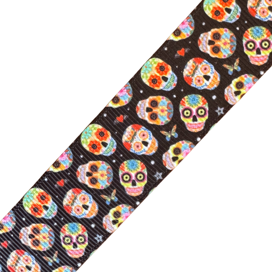 Colorful Skulls Interchangeable Visor Band