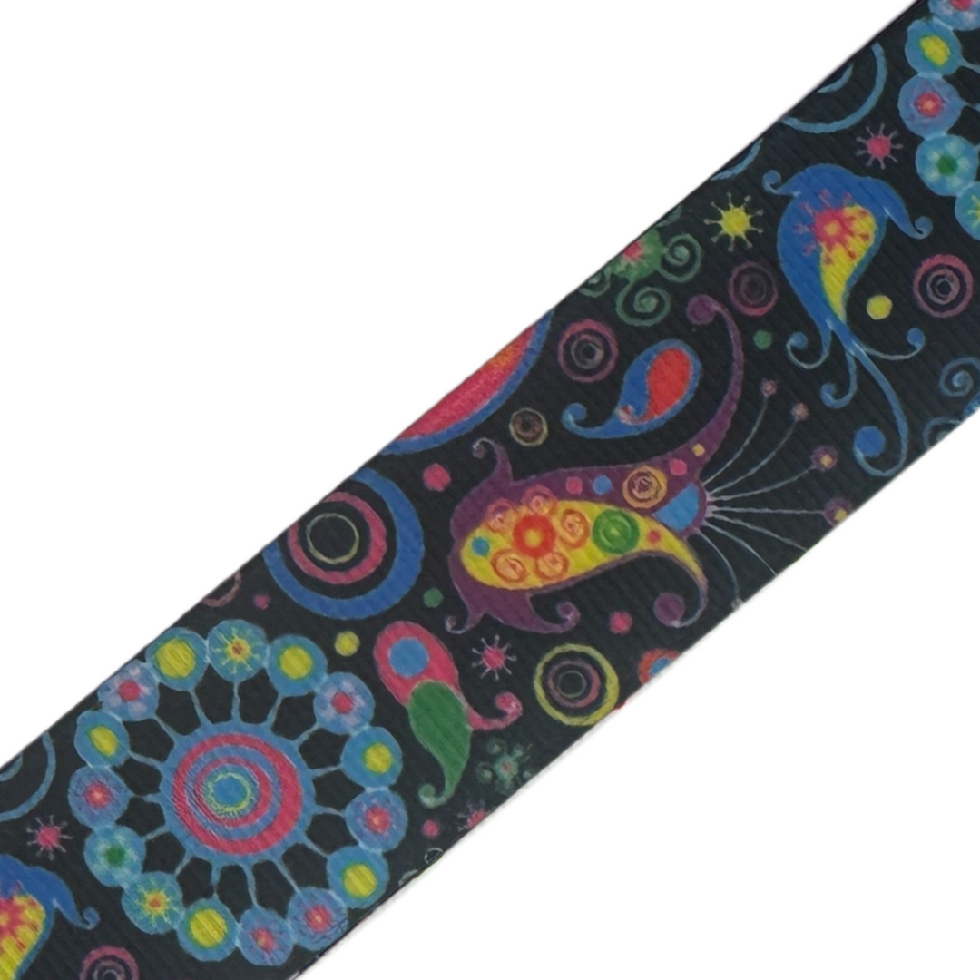 Colorful Paisley Interchangeable Visor Band