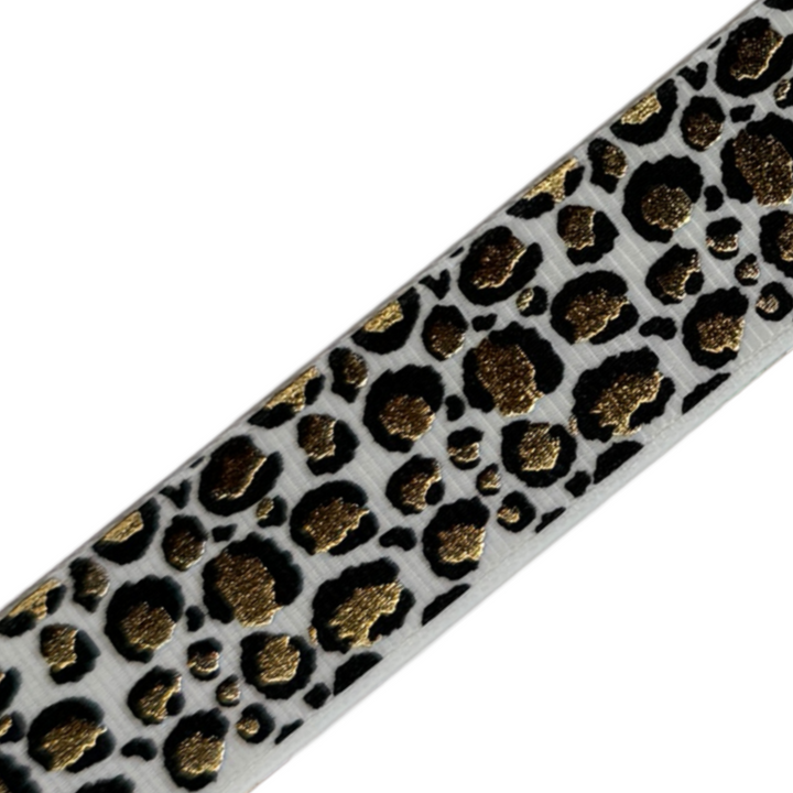 Metallic Leopard Interchangeable Visor Band