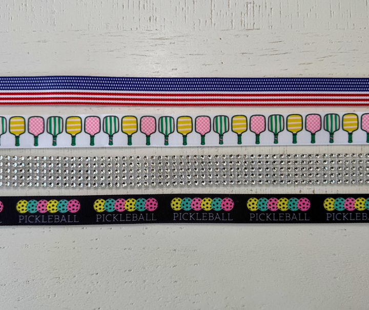 Ladies' Pickleball Visor Starter Bundle (2 Visors + 4 Interchangeable Bands)