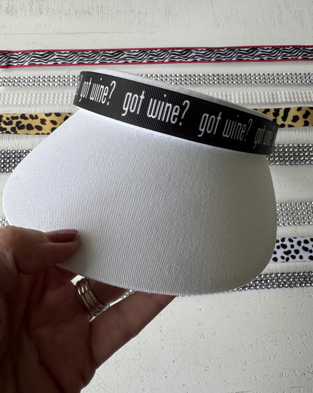 Got Wine Interchangeable Visor Band